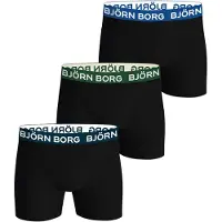 Björn Borg cotton stretch boxershorts 3-pack –