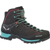 Salewa - Dames wandelschoenen - WS MTN Trainer Mid GTX voor Dames - Maat 7 US - Zwart