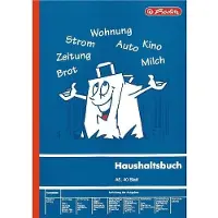 Herlitz Huishoudboek, formaat A5, 40 bladzijden
