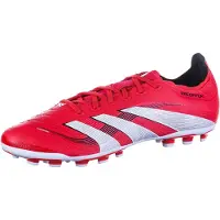 Adidas Voetbalschoen 'Predator League' zilvergrijs / rood / zwart