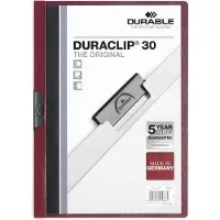 Durable Klemmap duraclip a4 3mm 30v aub | 25 stuks