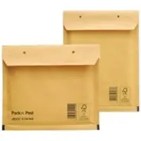Mailmedia Verzendzak + bubbeltjesenvelop, Luftpolster-Versandtaschen, Typ H18, braun, 39 g Außenmaße: 290 x 370 mm, Innenmaße: 265 x 360 mm