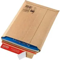 NCKOPERTY 100x envelop bruin 290 x 400 mm - Met plakstrip - Enveloppendoos