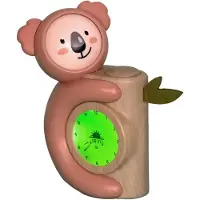 Pabobo Koala Slaaptrainer Kinderen - 3-in-1 LED Kinderwekker - Instelbare Nachtlamp - Bruin