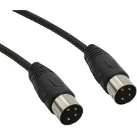 Dolphix DIN 4-pins kabel | zwart | 1,5 meter