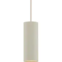 QAZQA Moderne hanglamp beige GU10 50mm rond - Tubo