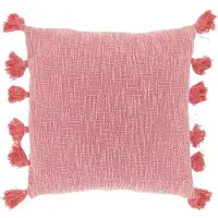 Unique living sierkussen jonne sugar pink -45x45cm