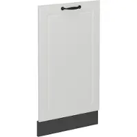 Vicco R-Line Vaatwasserfrontpaneel – 45 cm zonder werkblad Wit Landhuis