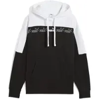 Puma Sweatshirt 'Around The Block' zwart / wit