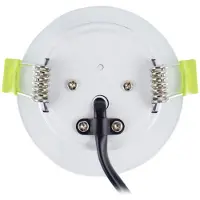 Integral LED Inbouwspot Mat Wit 5W 600lm 3000K 38° Dimbaar IP65 | Zaagmat 6.5cm | Geen fitting | Warm Wit | 5 watt | 25.000 Branduren