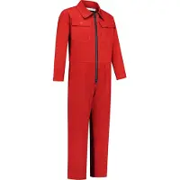 Dapro Kinderoverall 100% Katoen - Rood - Unisex overall voor kinderen