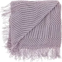Unique living plaid palma lila -130x160cm