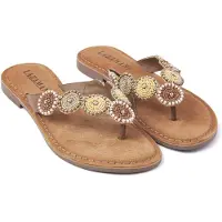 Linea Zeta Slippers bruin Suède Maat 39
