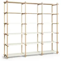 HAY Woody plank Eiken-almond white, hoog