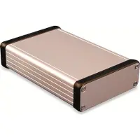 Hammond Electronics 1455J1201 Profielbehuizing 120 x 78 x 27 Aluminium Aluminium 1 stuk(s)