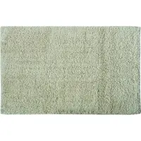 MSV Badkamerkleedje/badmat voor op de vloer - creme wit - 45 x 70 cm - Badmatjes