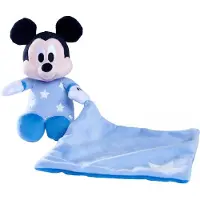 Disney Mickey Mouse Knuffeldoekje (Glow In The Dark) Pluche Knuffel 25 cm