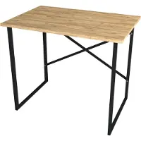En.casa Bureau Tjeldsund 75x90x60 cm eiken