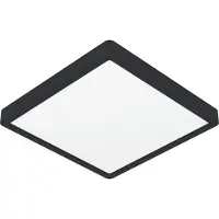 Eglo Plafondlamp Badkamer Fueva 6 Zwart 13w