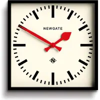 Newgate Number Five wandklok rood 33cm