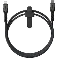 Uag Rugged Kevlar USB-C Naar Lightning Kabel 1,5 Meter Zwart