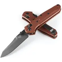 Benchmade Mini Osborne Magnacut DLC vouwmes, burnt copper aluminum