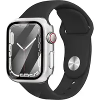 Strap-it Geschikt voor Apple Watch PC hard Case - Geschikt voor Apple Watch 4 / 5 / 6 / SE - 40 mm - transparant - hoesje - beschermhoes - protector - bescherming