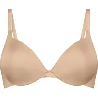 Hunkemoller Voorgevormde push-up beugel bh Smooth Beige Dames | Maat: 80B