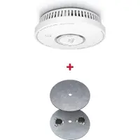 Alecto Brandmelder bundel - SDX10 Rookmelder en Koolmonoxidemelder met Magnetische Montageset - 10 jaar batterij - Wit