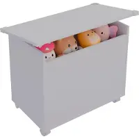 VCM Holztruhe | Maße ca. H. 54 x B. 68 x T. 39 cm | Rollen | Kiste für alle Wohnräume | Aufbewahrungsbox | Kiste - Bosula M