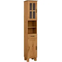 Notio Living Alby-Hoge Kast - Gebeitst Grenen