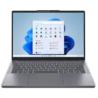 Lenovo IdeaPad Slim 3 Gen 10 14 AMD AMD Ryzen 7 8840HS-processor 3,30 GHz tot 5,10 GHz, Windows 11 Home 64, 512 GB SSD M.2 2242 PCIe Gen4 TLC - 83K9CTO1WWBE3, Luna Grey
