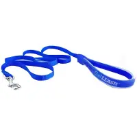 Wigzi Standard Gel Hondenriem - S - Blauw - 180 x 15 mm