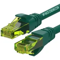 Wp Europe WPC-PAT-6AU010G netwerkkabel Groen 1 m Cat6a U/UTP (UTP)