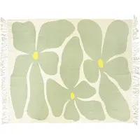 Unique living plaid melia tea green -125x150cm