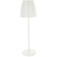 Blooboost Tafellamp - Oplaadbaar - Dimbaar - IP54 - 10 x 10 x 38 cm - Wit