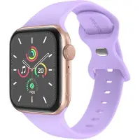IMoshion Siliconen⁺ bandje voor de Apple Watch | 38/40/41/42 mm - Maat S/M - Lila