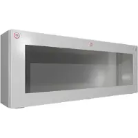 Rittal KX 1613.000 Installatiebehuizing, Wandbehuizing 800 x 300 x 155 Plaatstaal Grijs-wit (RAL 7035) 1 stuk(s)