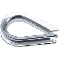 Talamex Thimble 15 Units Zilver 10 mm
