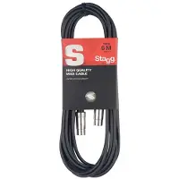 Stagg SMD-6 Midi Kabel Met Metalen Connector