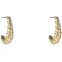 Go Dutch Label Oorringen Dotted Drop Goud