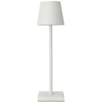 Blooboost Tafellamp - Oplaadbaar - Dimbaar - IP54 - 10 x 10 x 38 cm - 3,5W - Wit
