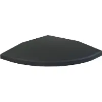 NRG Fitness Hoekprofiel Rubberen Tegel Met Waterdichte SBR-laag - 20x20x2 cm