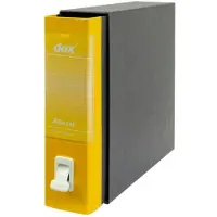 Rexel D26206 ringband Foolscap Zwart, Geel