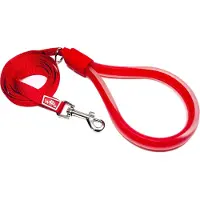 Wigzi Standard Gel Hondenriem - S - Rood - 180 x 15 mm