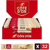 Côte d'Or Chocolade Repen Praliné Wit - 32 stuks