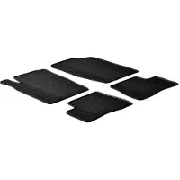 GledRing Rubbermatten Peugeot 206 3/5 deurs/SW/ + 1998- (T profiel 4-delig) voor o.a. PEUGEOT