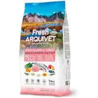 Arquivet Verse zalm met kip - halfnat hondenvoer - 2,5 kg