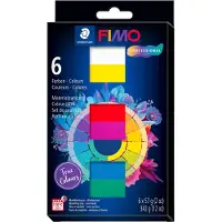 Staedtler FIMO - Professional Modelling Set, True Colours (8043 C6-1)
