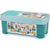 Abrick Babyspeelgoed 4in1 Speelset in Opbergbox, 41dlg.